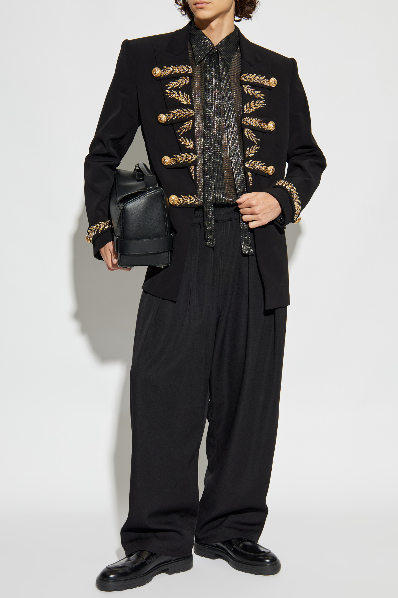 BALMAIN　ブローチ GOOSSENS /グーセンス】クローバーモチーフブローチ｜martinique